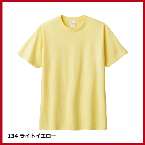 5.6oz ヘビーウェイトTシャツ（WM～XL）画像