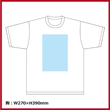 5.6oz ヘビーウェイトTシャツ（XXL～XXXL）ホワイト画像