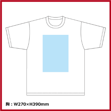 5.6oz ヘビーウェイトTシャツ（XXL～XXXL）の画像