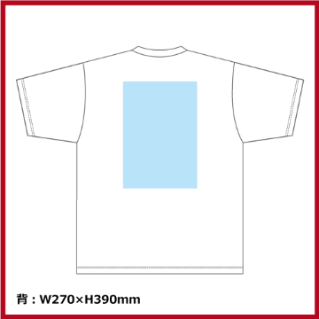 5.6oz ヘビーウェイトTシャツ（XXL～XXXL）の画像