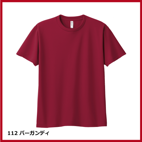 4.4oz ドライTシャツ（WM～LL）の画像