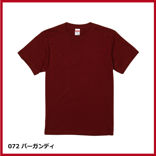 5.6oz ハイクオリティー Tシャツ（S～XL）画像