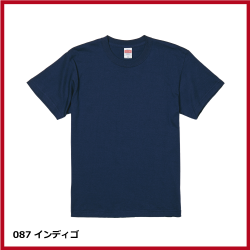 5.6oz ハイクオリティー Tシャツ（S～XL）の画像