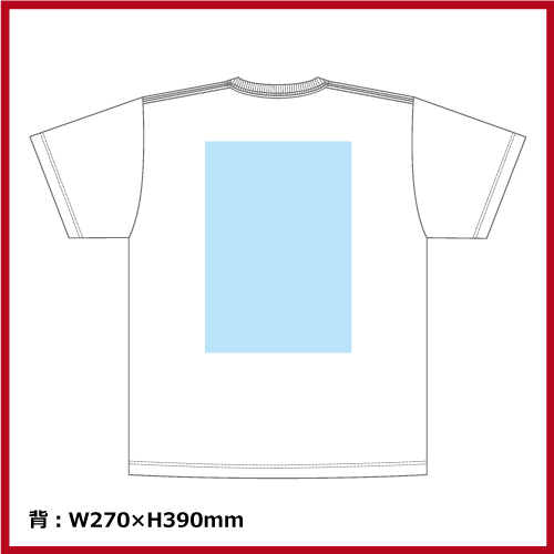 5.6oz ハイクオリティー Tシャツ（S～XL）ホワイト画像
