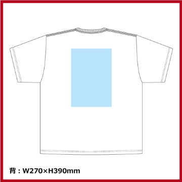 5.6oz ハイクオリティー Tシャツ（XXXL）ホワイト画像