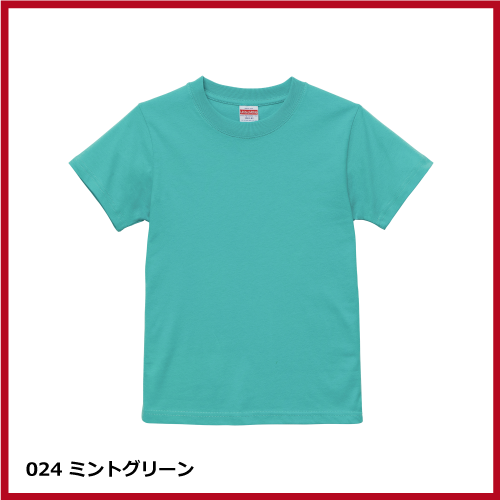 5.6oz ハイクオリティー Tシャツ（90～160）の画像