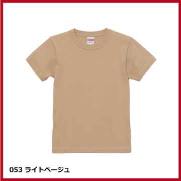 5.6oz ハイクオリティー Tシャツ（90～160）画像