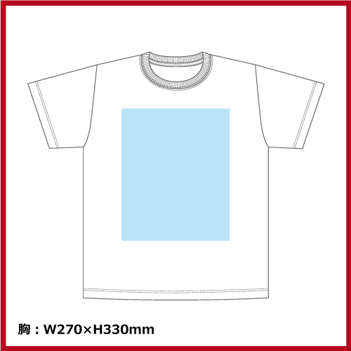 5.6oz ハイクオリティー Tシャツ（G-M～G-L）ホワイトの画像