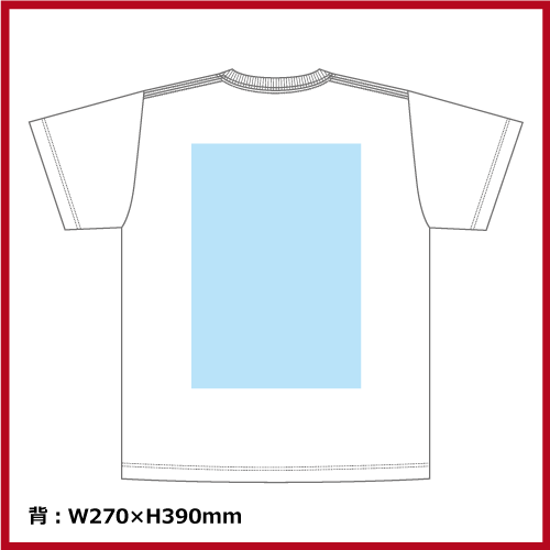 5.6oz ハイクオリティー Tシャツ（G-M～G-L）ホワイトの画像