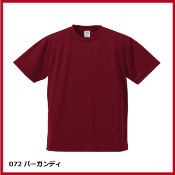 4.1oz ドライアスレチックTシャツ（S～XL）画像