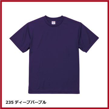 4.1oz ドライアスレチックTシャツ（S～XL）画像