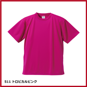 4.1oz ドライアスレチックTシャツ（S～XL）画像