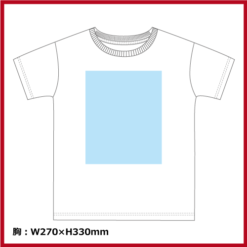 4.1oz ドライアスレチックTシャツ（W-M～W-L）画像