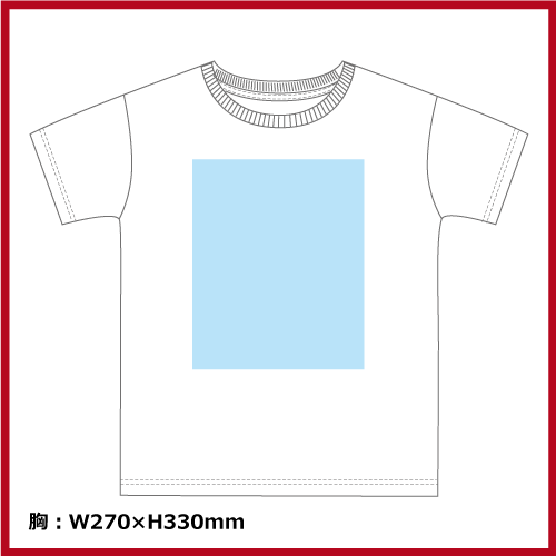 4.1oz ドライアスレチックTシャツ（W-M～W-L）の画像