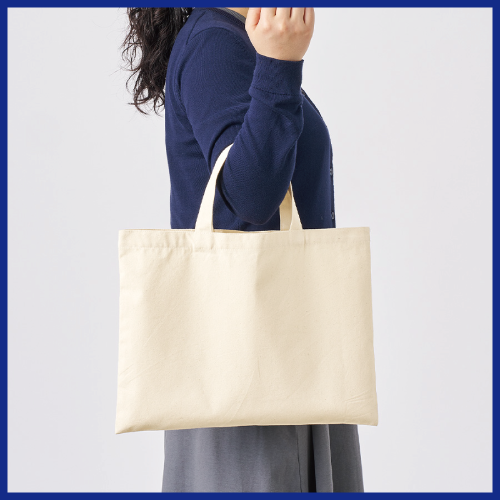 ライトキャンバスレッスントート　ナチュラルの画像