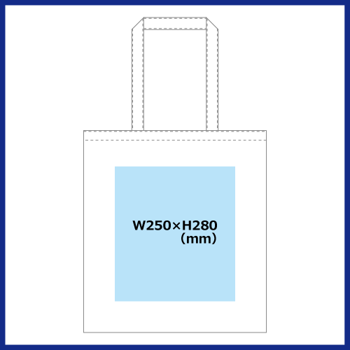 厚手コットンバッグ（L）ナチュラルの画像