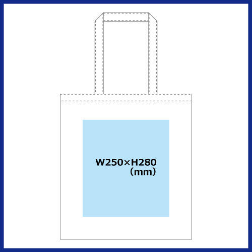 厚手コットンバッグ（L）の画像