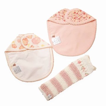 Souris(スーリー)「ギフトボックス付きスタイ2枚＆レッグウォーマーセット」(F)の画像