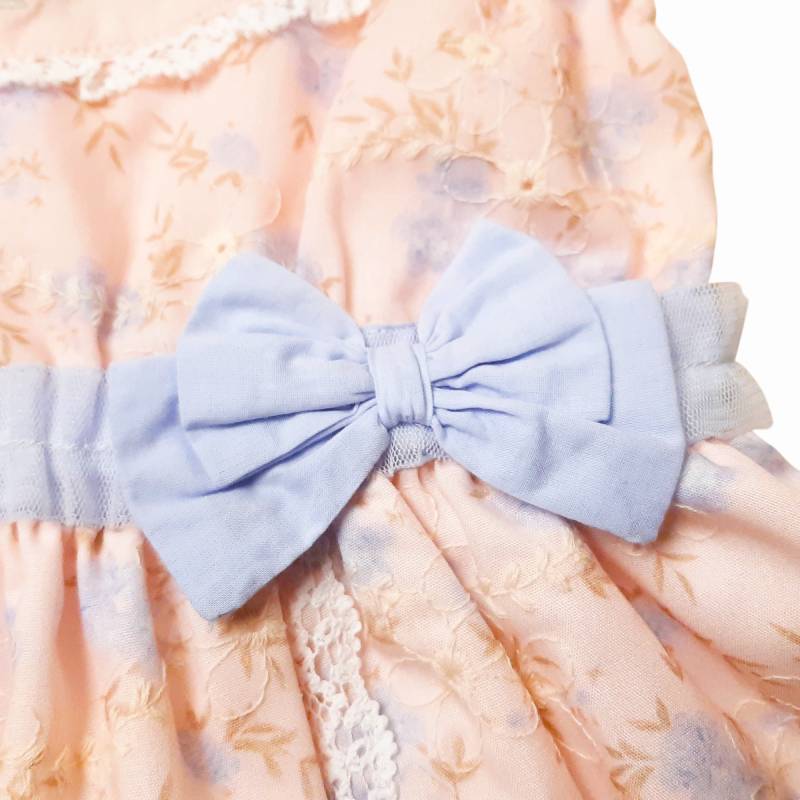 Souris(スーリー)「フラワープリント&刺繍ジャンパースカート」（110-130cm）の画像