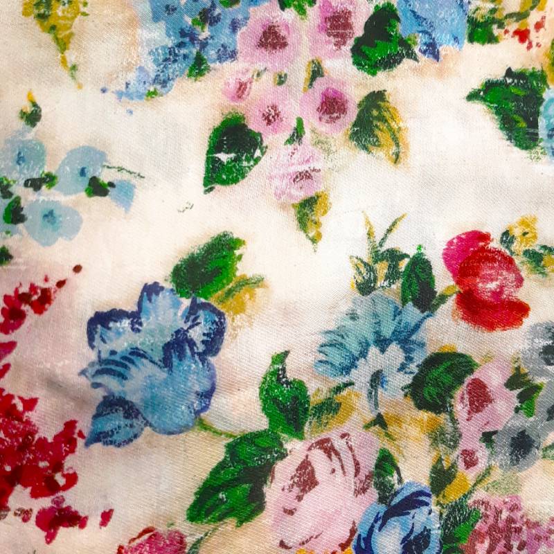 H.A.K 「TRACE FLORALプリントブラウス」 Fの画像