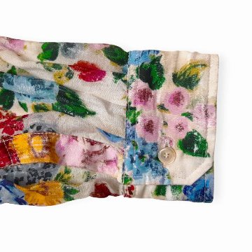 H.A.K 「TRACE FLORALプリントブラウス」 Fの画像