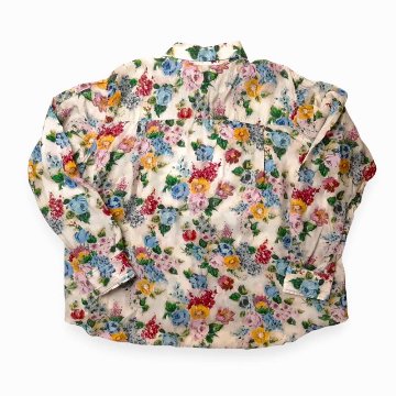 H.A.K 「TRACE FLORALプリントブラウス」 Fの画像