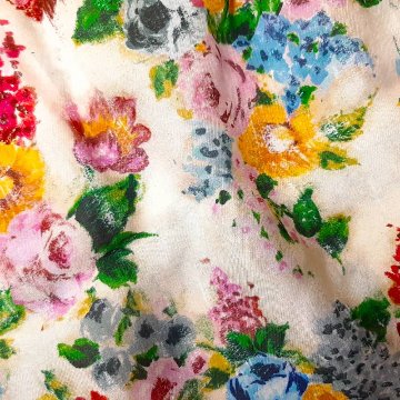 H.A.K 「TRACE FLORALプリントブラウス」 Fの画像