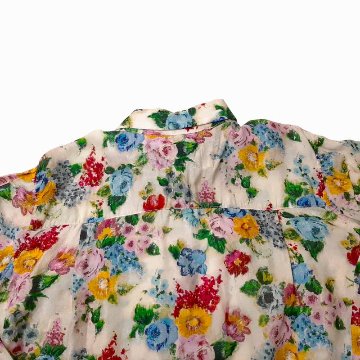 H.A.K 「TRACE FLORALプリントブラウス」 Fの画像