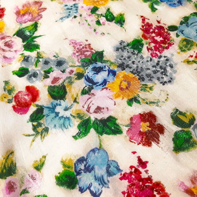 H.A.K 「TRACE FLORALプリント ソフト天竺プルオーバー」 Fの画像