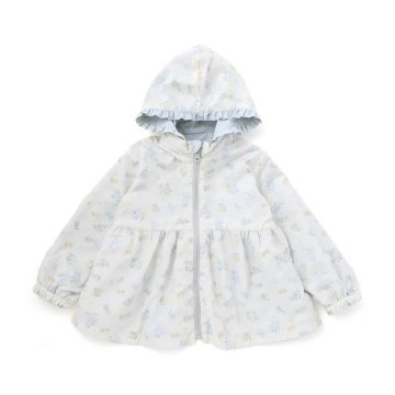 SLAP SLIP(スラップスリップ) 「フリルフード付きタフタリバーシブルジャケットgirls」(80-130cm) の画像