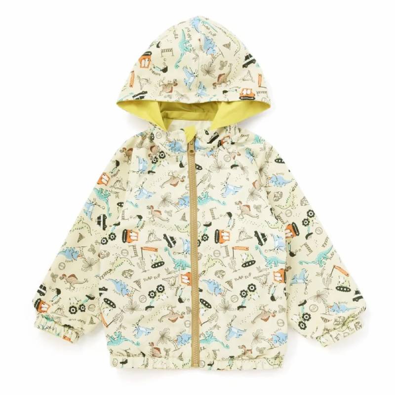 SLAP SLIP(スラップスリップ) 「フード付きタフタリバーシブルラグランジャケットboys」(80-130cm) の画像