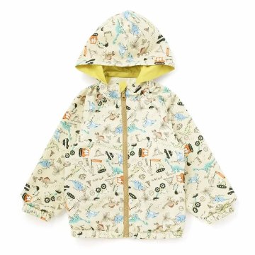 SLAP SLIP(スラップスリップ) 「フード付きタフタリバーシブルラグランジャケットboys」(80-130cm) の画像