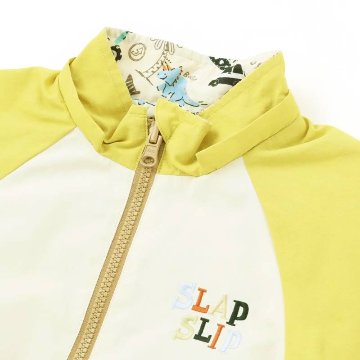 SLAP SLIP(スラップスリップ) 「フード付きタフタリバーシブルラグランジャケットboys」(80-130cm) の画像