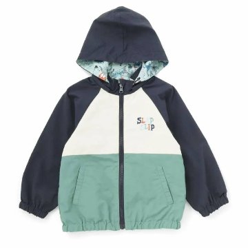 SLAP SLIP(スラップスリップ) 「フード付きタフタリバーシブルラグランジャケットboys」(80-130cm) の画像