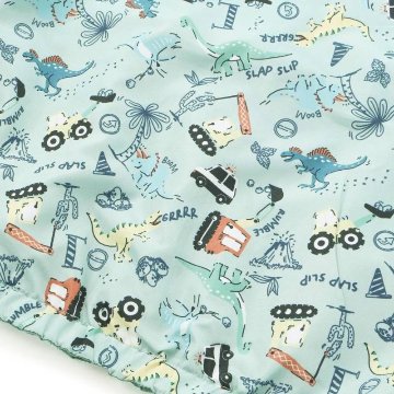 SLAP SLIP(スラップスリップ) 「フード付きタフタリバーシブルラグランジャケットboys」(80-130cm) の画像