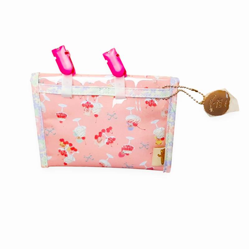 fafa 「【モンチッチコラボ】AVAスパンコール入り クリップ付き 移動ポケット」(F) 【メール便送料198円対応可】の画像