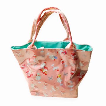 fafa 「【モンチッチコラボ】PELIA ハートスパンコール入りトートバッグ」（F）メール便送料198円対応可の画像