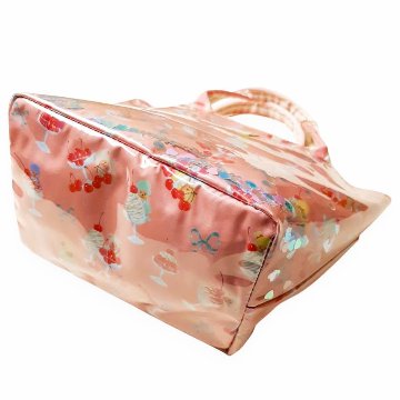 fafa 「【モンチッチコラボ】PELIA ハートスパンコール入りトートバッグ」（F）メール便送料198円対応可の画像