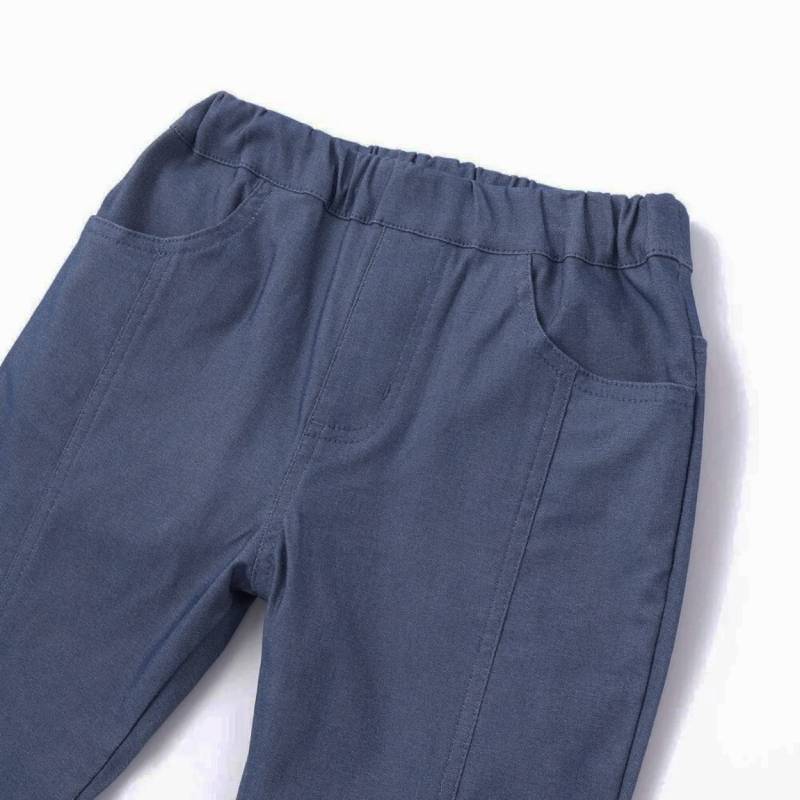 SLAP SLIP(スラップスリップ) 「裾リボン付きストレッチツイルパンツ」(100-130cm) 【メール便送料198円対応】の画像