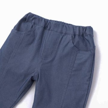 SLAP SLIP(スラップスリップ) 「裾リボン付きストレッチツイルパンツ」(100-130cm) 【メール便送料198円対応】の画像