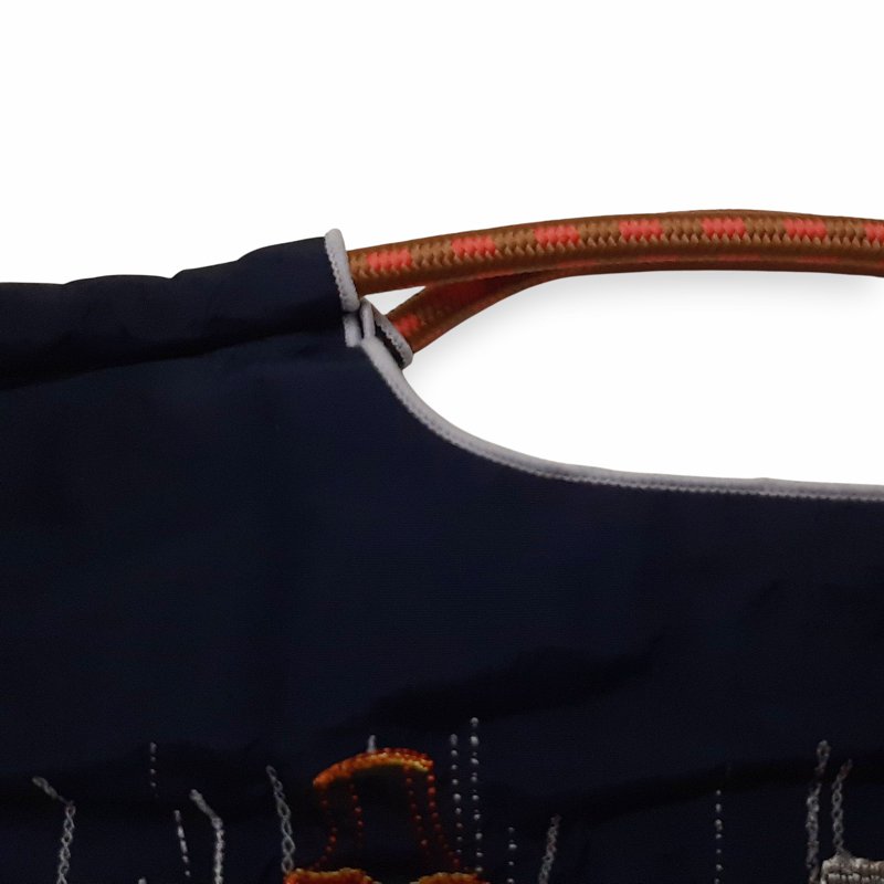 SUPER HAKKA 「〈Ball & Chainコラボ〉ランプとうさぎ刺繍トートバッグ」(Lサイズ)　【メール便送料無料】の画像