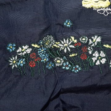 SUPER HAKKA 「〈Ball & Chainコラボ〉ランプとうさぎ刺繍トートバッグ」(Lサイズ)　【メール便送料無料】の画像