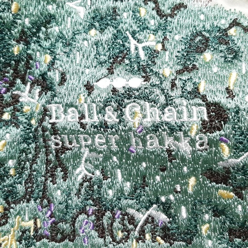 SUPER HAKKA 「〈Ball & Chainコラボ〉シルエットツリー刺繍トートバッグ」(Mサイズ)　【メール便送料無料】の画像