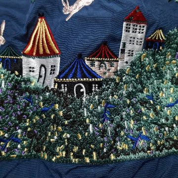 SUPER HAKKA 「〈Ball & Chainコラボ〉シルエットツリー刺繍トートバッグ」(Mサイズ)　【メール便送料無料】の画像