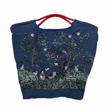 SUPER HAKKA 「〈Ball & Chainコラボ〉シルエットツリー刺繍トートバッグ」(Mサイズ)　【メール便送料無料】の画像