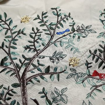 SUPER HAKKA 「〈Ball & Chainコラボ〉シルエットツリー刺繍トートバッグ」(Mサイズ)　【メール便送料無料】の画像