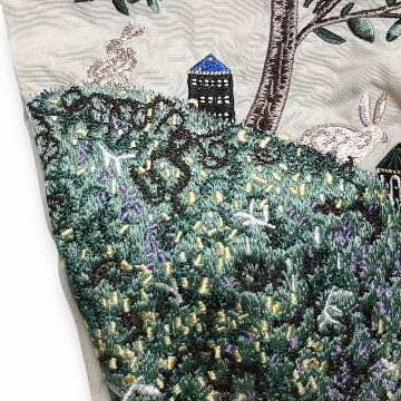 SUPER HAKKA 「〈Ball & Chainコラボ〉シルエットツリー刺繍トートバッグ」(Mサイズ)　【メール便送料無料】の画像