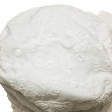 Souris スーリー 「リボン＆レース日よけ付きハット」（50-56cm）メール便対応可の画像