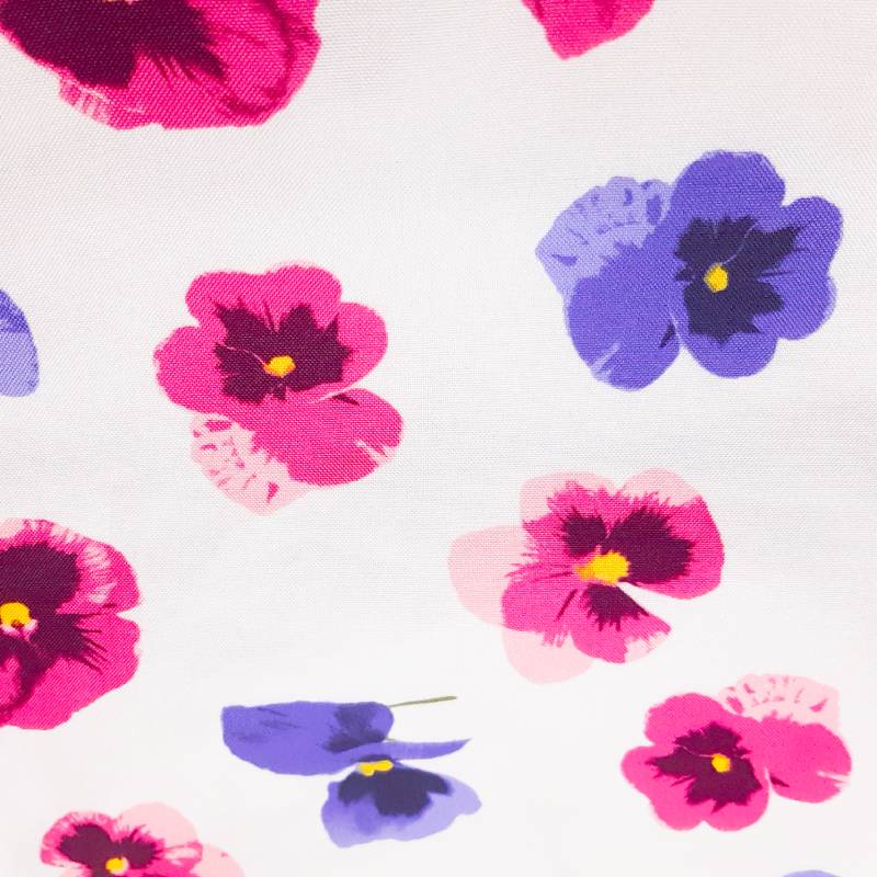 hakka kids「MIXスミレプリント レッスンバッグ」F メール便送料198円対応可の画像