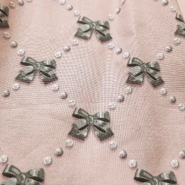 nino「リボンパールプリント ジャンパースカート」(90-120cm) の画像
